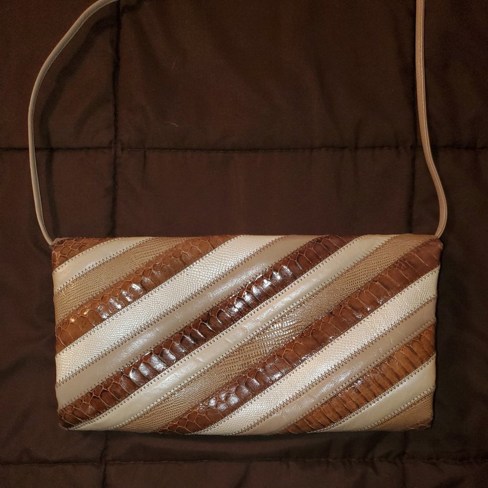 Snakeskin Evening Bag